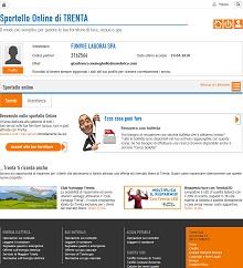 La home page